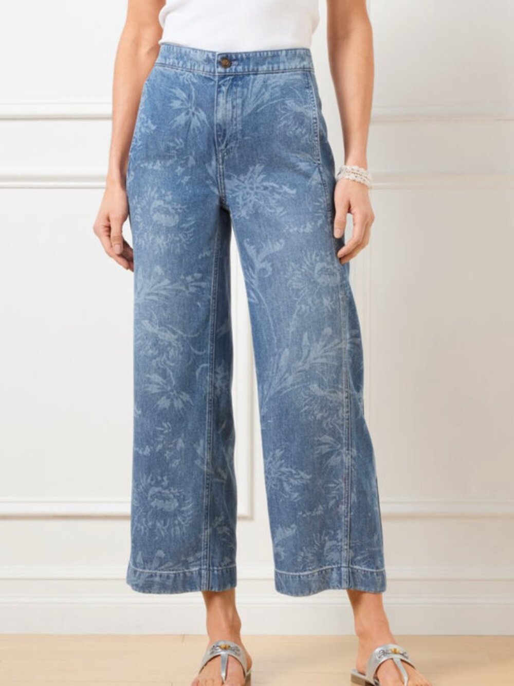 Talbots Women's Blue and Navy Jeans